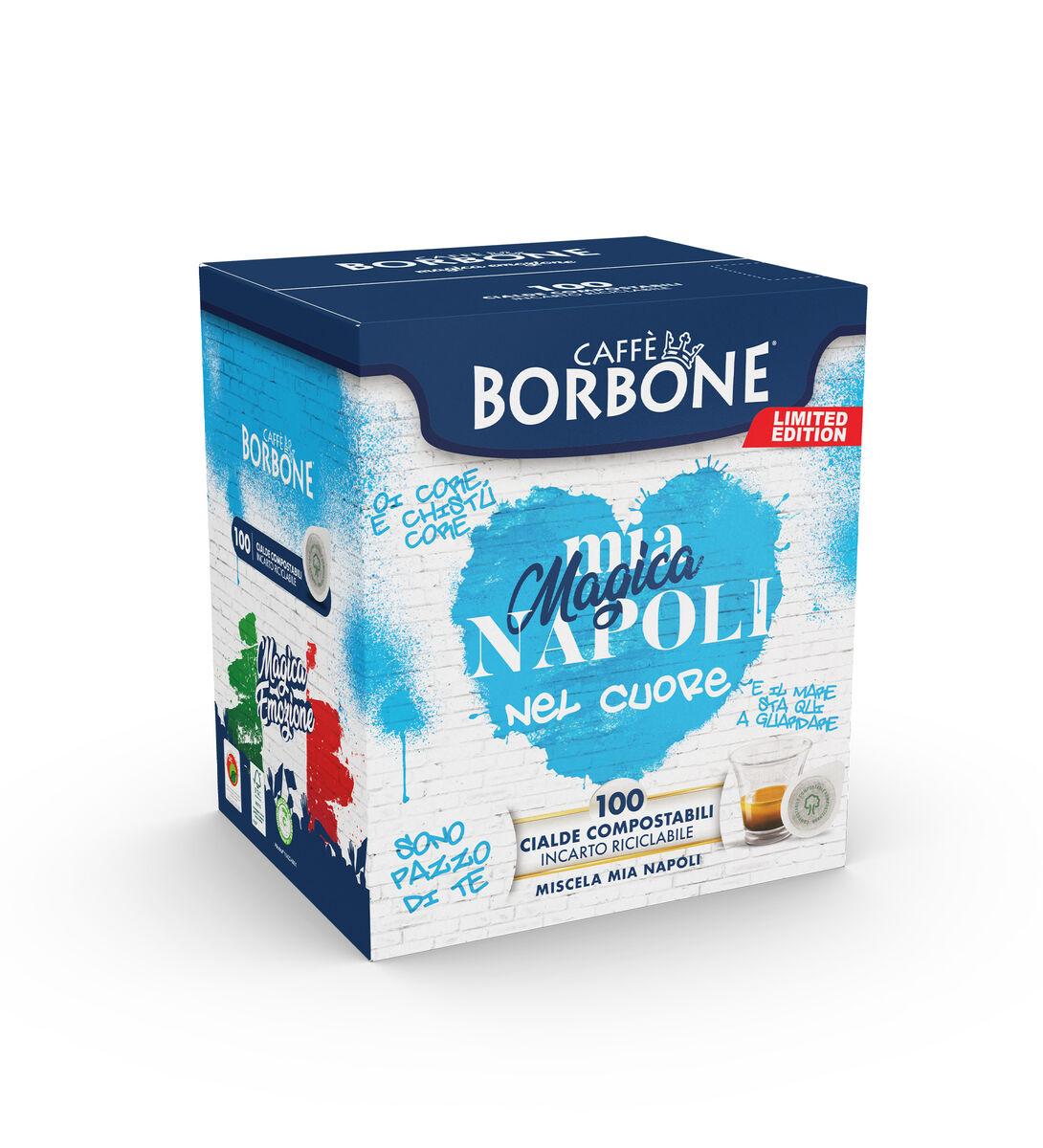 Cialde Caffè Borbone Blu Promo 150 + 20 cialde