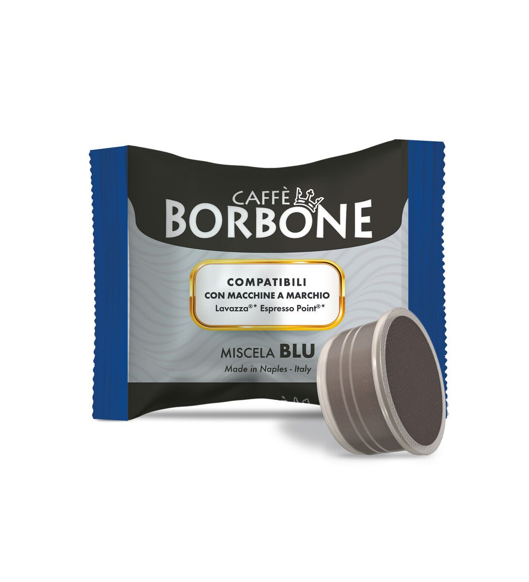 Caffè Borbone Miscela Blu Coffee Capsules Compatible Lavazza Espresso Point  –