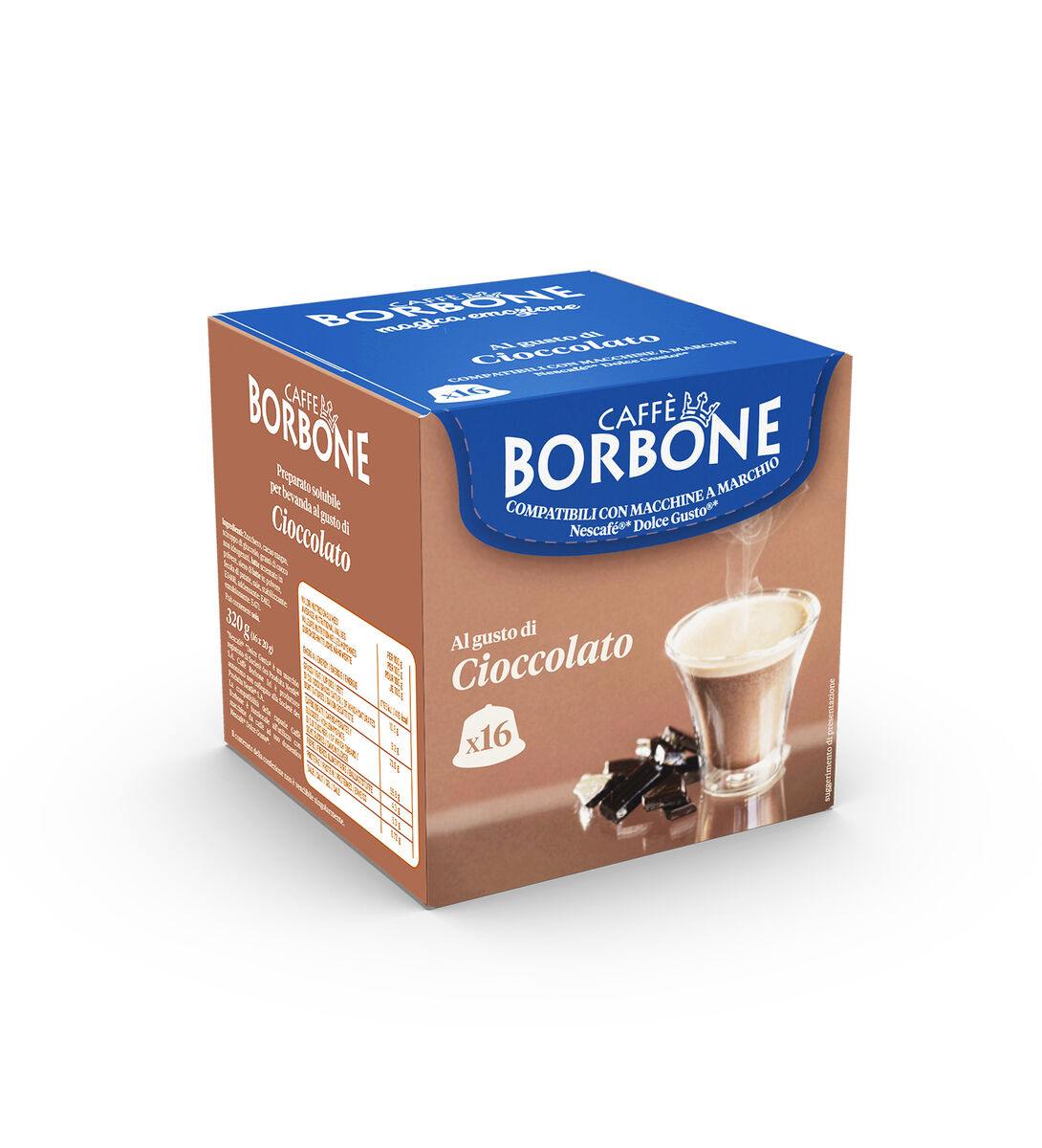 Caffe Borbone Super Chocolate Dolce Gusto Compatible Capsules