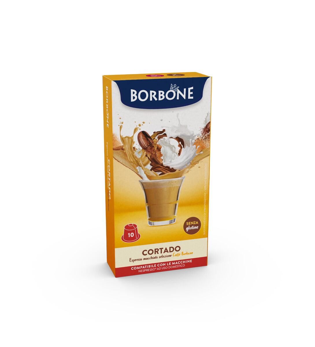 Nespresso®* Borbone Cortado compatible capsules