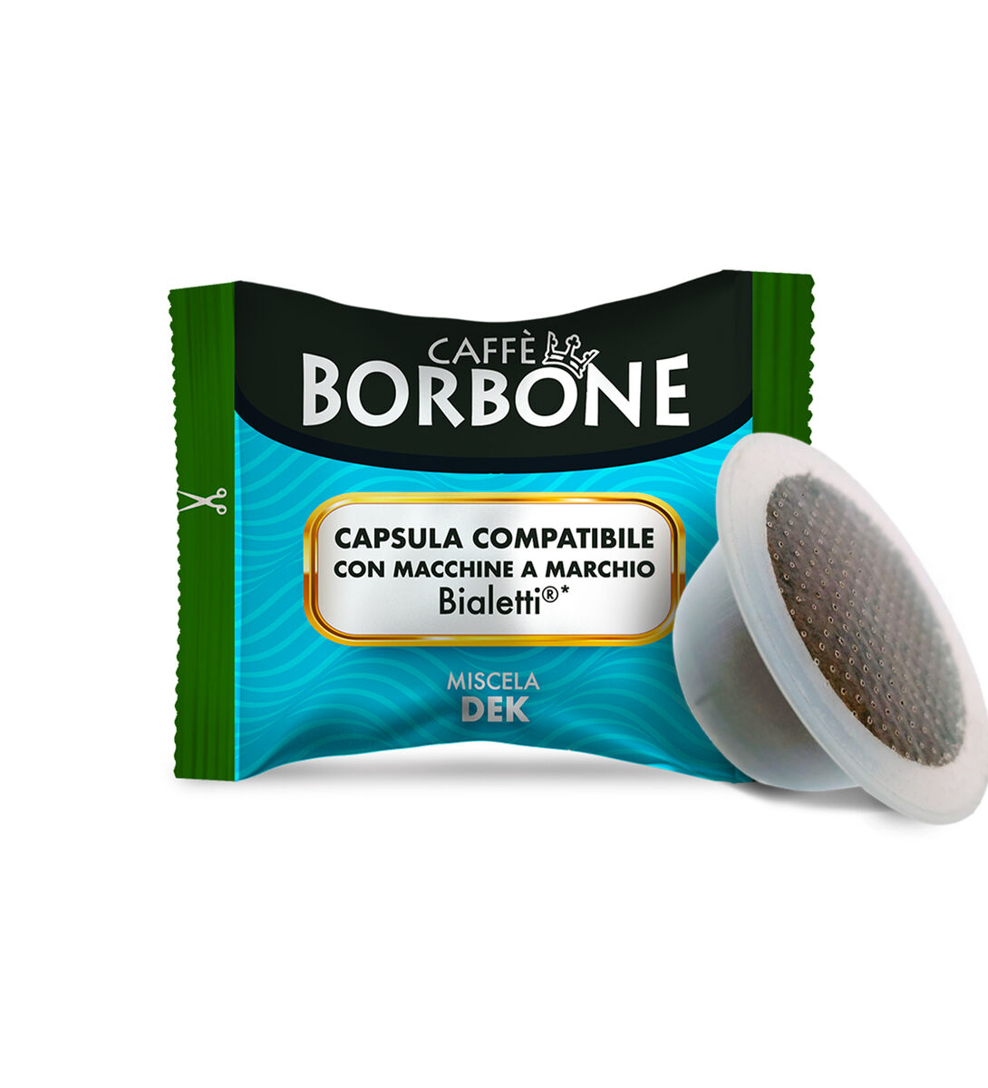 Compatible Capsules Bialetti®* - Caffè Borbone DEK Blend